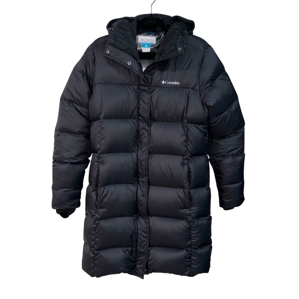 Columbia Women's Puffer Long Coat Black
